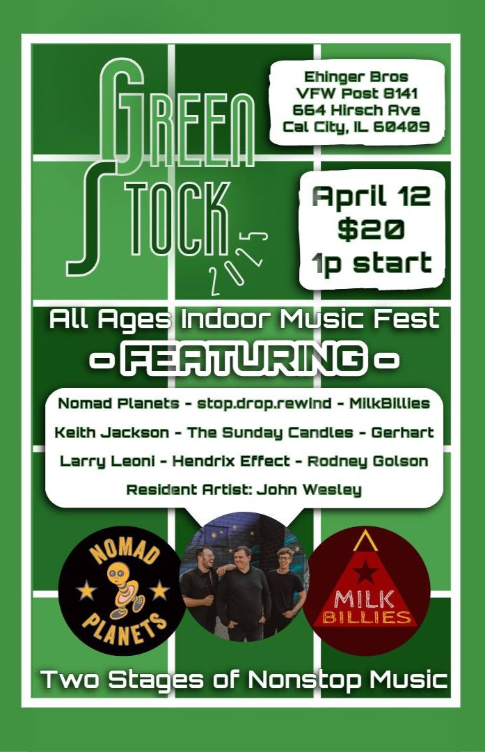 Green Stock Music Fest in Calumet City, IL - 1PM